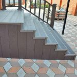 Ступень из ДПК полнотелая Wooden Deck Венге 4000х320х20 мм