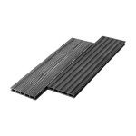 Террасная доска из ДПК RusDecking UnoDeck Mogano Графит 3000х165х24 мм