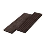 Террасная доска из ДПК RusDecking UnoDeck Mogano Венге 3000х165х24 мм