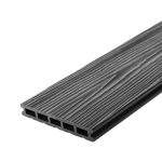 Террасная доска из ДПК RusDecking UnoDeck Mogano Графит 4000х165х24 мм