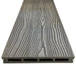 Террасная доска из ДПК Altay Decking Серый 4000х140х20 мм