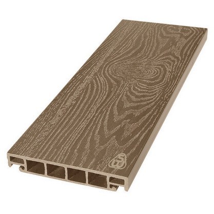 Террасная доска из ДПК Savewood Standard Salix (T) Тик 4000х163х25 мм