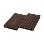 Террасная доска из ДПК RusDecking UnoDeck Mogano Венге 3000х165х24 мм