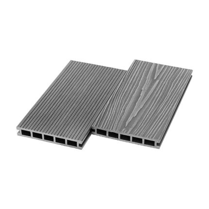 Террасная доска из ДПК RusDecking UnoDeck Ultra Серый 3000х150х24 мм