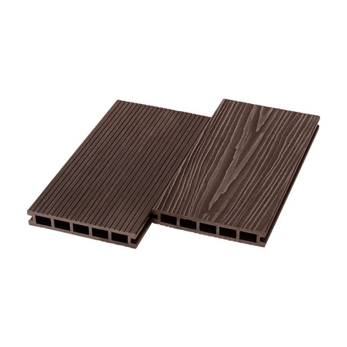 Террасная доска из ДПК RusDecking UnoDeck Ultra Венге 3000х150х24 мм