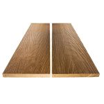 Заборная доска из ДПК RusDecking UnoDeck Forte Орех-32 4000х140х13 мм