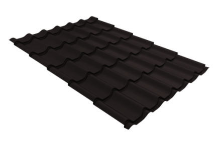 Профиль волновой Классик ("Classic") 0,45 Drap ST RAL 9005 черный