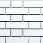 Фасадная панель FineBer Клинкерный кирпич Белый 1045х440 мм