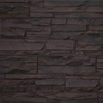 Фасадная панель FineBer Скол 3D Тёмно-коричневый 725х570 мм
