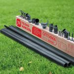 Комплект водосточной системы ПВХ Технониколь Оптима Темно-коричневый RAL 8019 6х3 м 120/80 мм