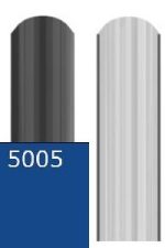 Штакетник металлический М-образный 112мм 5005 сигнальный синий