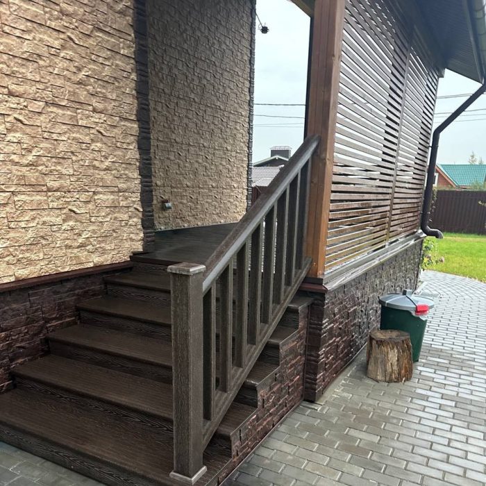Балясина из ДПК Faynag Wood Венге 3000х54х36 мм