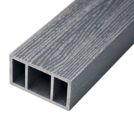 Перила нижние из ДПК Faynag Wood Графит 3000х95х50 мм