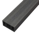 Перила нижние из ДПК Faynag Wood Мокрый асфальт 3000х95х50 мм