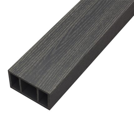 Перила нижние из ДПК Faynag Wood Мокрый асфальт 3000х95х50 мм