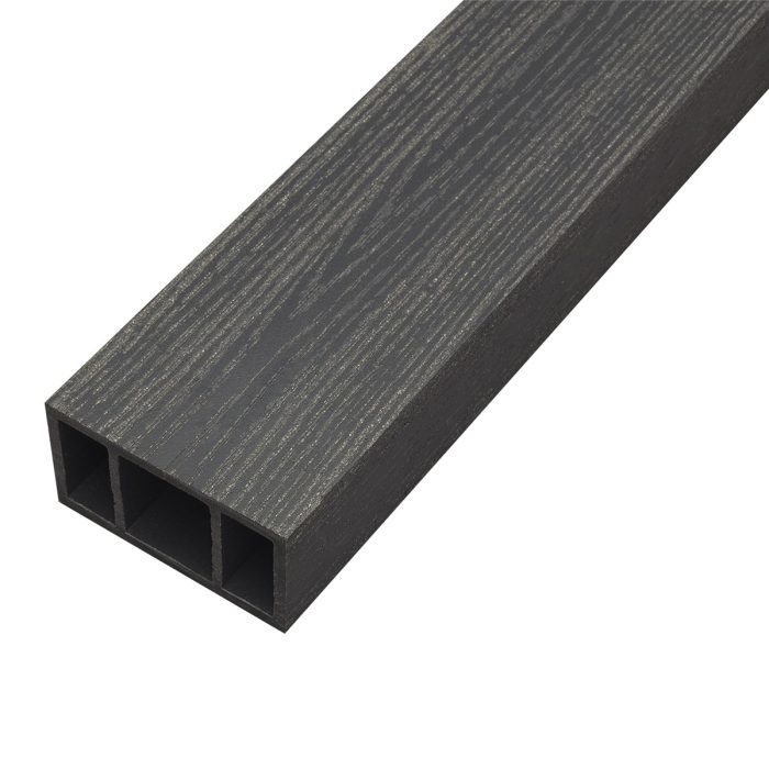 Перила нижние из ДПК Faynag Wood Мокрый асфальт 3000х95х50 мм