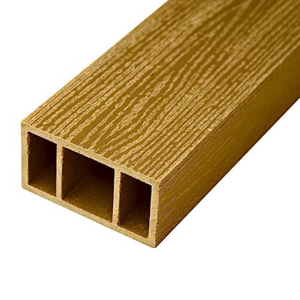 Перила нижние из ДПК Faynag Wood Орех 3000х95х50 мм
