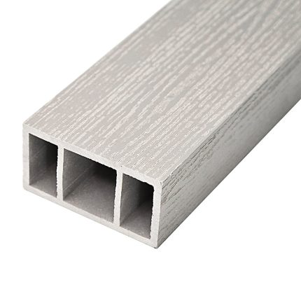 Перила нижние из ДПК Faynag Wood Серебро 3000х95х50 мм