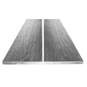 Заборная доска из ДПК RusDecking UnoDeck Forte Серая-33 3000х140х13 мм