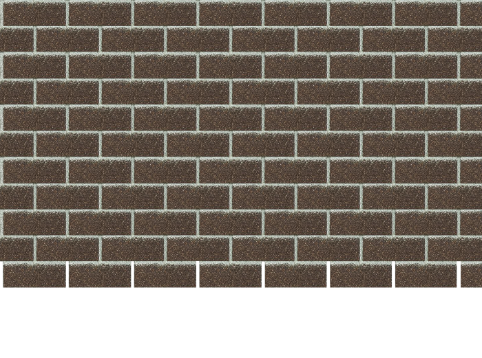 Фасадная битумная плитка Docke STANDARD BRICK, 2,6 кв.м Коричневый