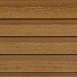 Фасадная доска из ДПК Faynag Wood Рейка Орех 3000х222х26 мм