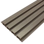 Фасадная доска из ДПК Faynag Wood Рейка Графит 3000х222х26 мм