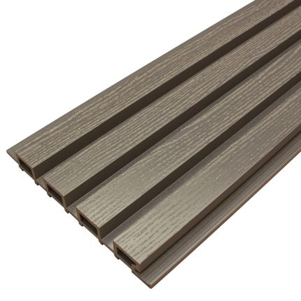 Фасадная доска из ДПК Faynag Wood Рейка Графит 3000х222х26 мм