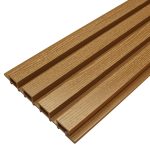 Фасадная доска из ДПК Faynag Wood Рейка Орех 3000х222х26 мм