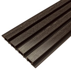 Фасадная доска из ДПК Faynag Wood Рейка Венге 3000х222х26 мм