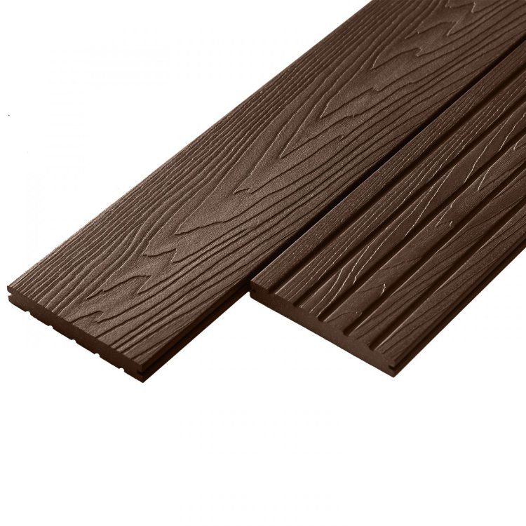 Террасная доска полнотелая Deckart Monolit 150х20х3000мм Венге Террасная доска полнотелая Deckart Monolit 150х20х3000мм Венге