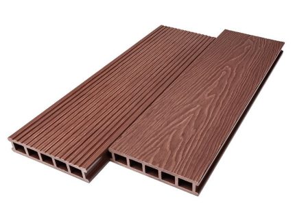 Террасная доска пустотелая Deckart Magnum Pro 165х32х3000мм Махагон