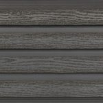 Фасадная доска из ДПК Faynag Wood Рейка Мокрый асфальт 3000х222х26 мм