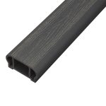 Перила верхние из ДПК Faynag Wood Мокрый асфальт 3000х95х50 мм