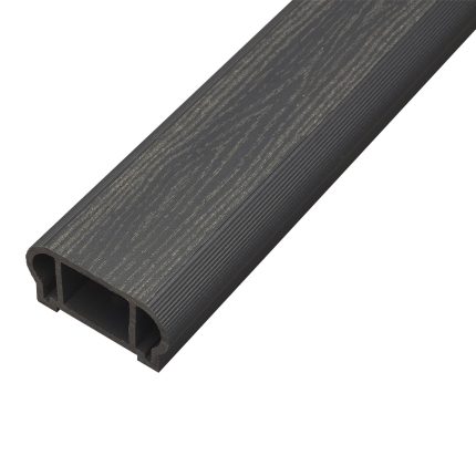 Перила верхние из ДПК Faynag Wood Мокрый асфальт 3000х95х50 мм