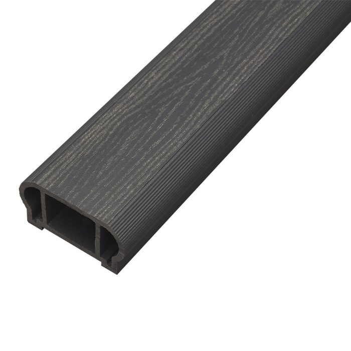 Перила верхние из ДПК Faynag Wood Мокрый асфальт 3000х95х50 мм