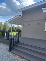 Террасная доска пустотелая Deckart Praktik New 150х24х3000мм Графит