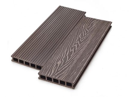 Террасная доска пустотелая Deckart Magnum Pro 165х32х3000мм Венге Террасная доска пустотелая Deckart Magnum Pro 165х32х3000мм Венге