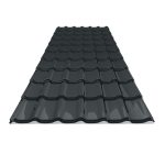 Профиль волновой "Монтеррей" TAKU Лист 1.18 (1.10) PE полиэстер 7024 мокрый асфальт 0.4