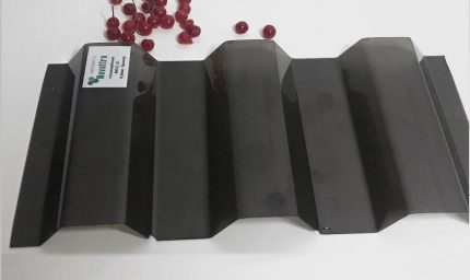 Профилированный поликарбонат 0.8мм Бронза МП/С-21 Novattro Лист 1,05х3,0