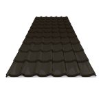 Профиль волновой "Монтеррей" TAKU Лист 1.18 (1.10) PE полиэстер RR32 темно коричневый 0.4