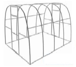 Каркас теплицы "Арочная МИНИ" (Шаг 1.0м) Ширина 2.0м